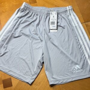 Adidas Men's Light Gray Athletic Shorts